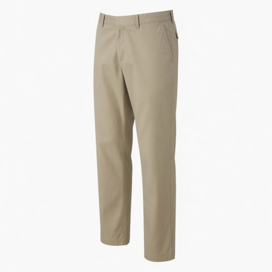 Men's Straight Chino Pants Waterproof Wrinkle Free Casual Trousers No Iron Lightweight