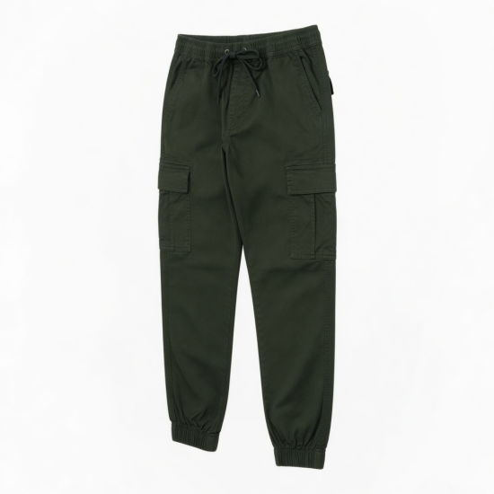 Mens Jogger Pants New Solid Color Men's Cargo Pants Trousers Drawstring Casual Blank Sweatpants