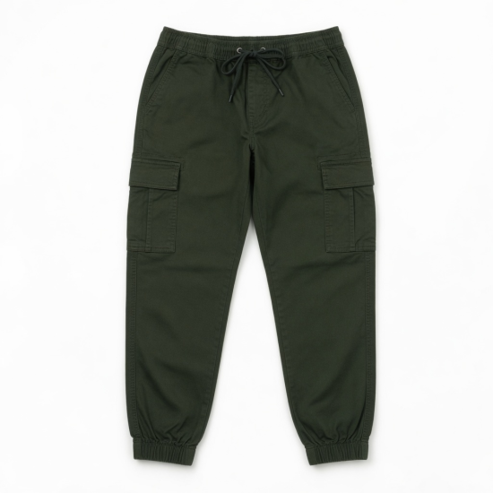 Mens Jogger Pants New Solid Color Men's Cargo Pants Trousers Drawstring Casual Blank Sweatpants