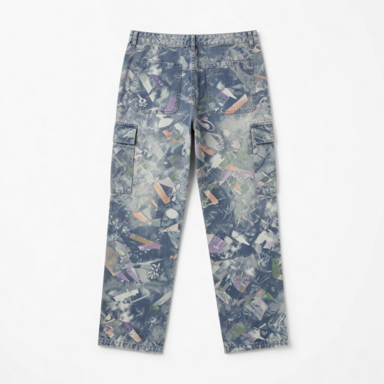 Acid Washed DTG Printing Pants