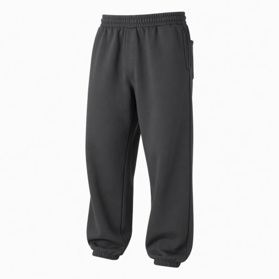 Jogger Pants 450Gsm Heavyweight Cotton Men's Loose Fit Wide Leg Trousers Factory Sweatpants S