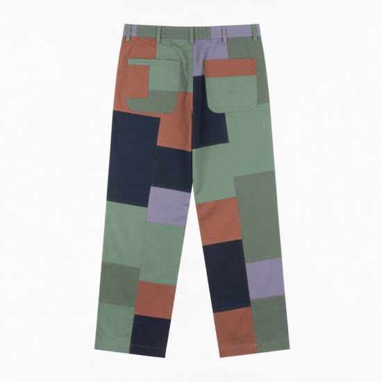 New Leisure Multicolor Trousers Luxury Fashion Loose Men's Wear Men Trousers Plus Size Pants