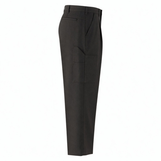 AG Men's Heavyweight Woolen Fabric Smart Casual Carpenter Jeans Flat Front Pleat Mid Waist