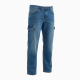 New Men Denim Side Pocket Outdoor Jeans Zipper Pencil Long Pants Men's Clothes Casual Trousers