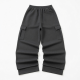 Baggy Wide Leg Trousers Men Joggers Y2k Cargo Oversized Stacked Pants Men Flared Sweatpants