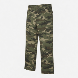Men's Camouflage Style Chinos Trousers Skinny Fit Flare Cotton Pants Straight Cargo Pants
