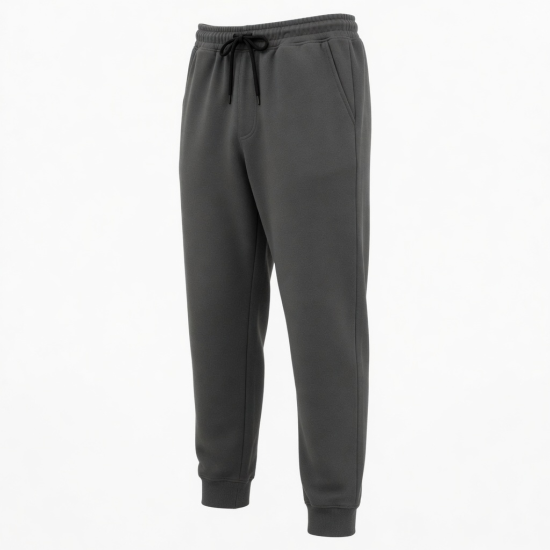 Men's Trousers Spring and Autumn Solid Color Sports Casual Sweatpants Loose Leg Pants 5