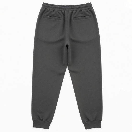 Men's Trousers Spring and Autumn Solid Color Sports Casual Sweatpants Loose Leg Pants 5