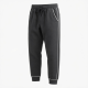 Men's Casual Sweatpants Loose Fit with Contrast Piping Button Side and Drawstring Pockets