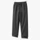 Heavy Weight Men's Cotton Terry Fleece Lined Sweatpants Blank Thick Joggers Mid Waist Wide Leg