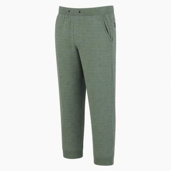 Men's Business Casual Work Printed Pants Mid Pocket Solid Knitted Softener Colored Pattern