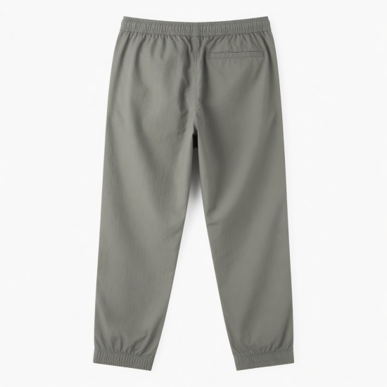 Men's Casual Breathable Jogger Pants Street Style Wide Leg Long Trousers Drawstring Nonwoven