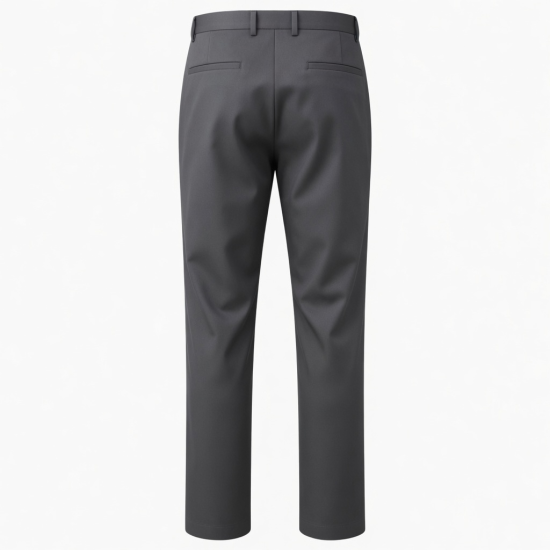 Casual Pants Men New Business Fashion Slacks Straight Trousers