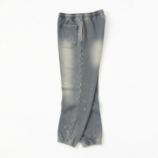 360gsm High Street Vintage Acid Washed Sweatpants Monkey Wash Vintage Acid Washed Jeans Men