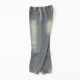 360gsm High Street Vintage Acid Washed Sweatpants Monkey Wash Vintage Acid Washed Jeans Men