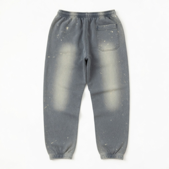 360gsm High Street Vintage Acid Washed Sweatpants Monkey Wash Vintage Acid Washed Jeans Men