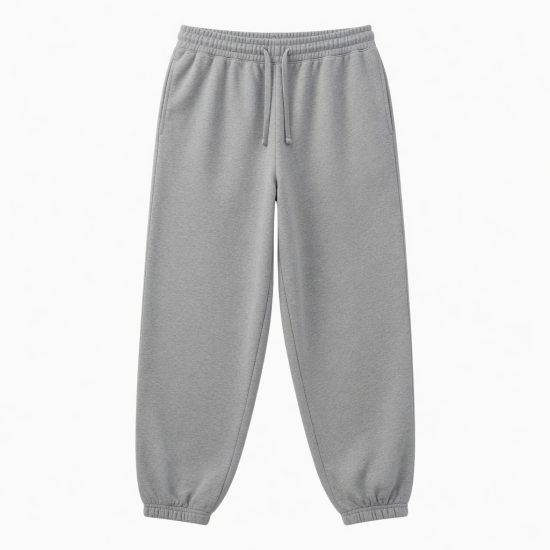 Cotton Track Sweatpants Unisex Oversized Gym Jogger Pants