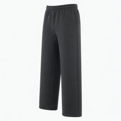 Heavyweight 100 Cotton Mens Winter Sweatpants Baggy High Waist Wide Leg Straight Sweat Pants