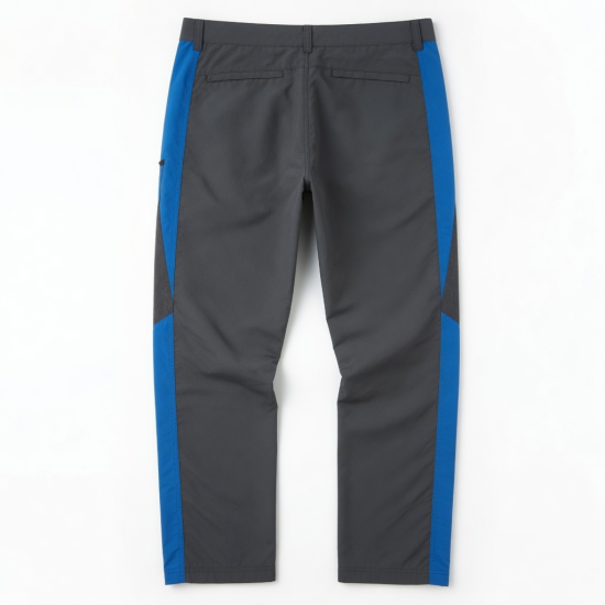Men's Summer Sporty Nylon Flat Sports Casual Running Fitness Pants Stretch Lightweight