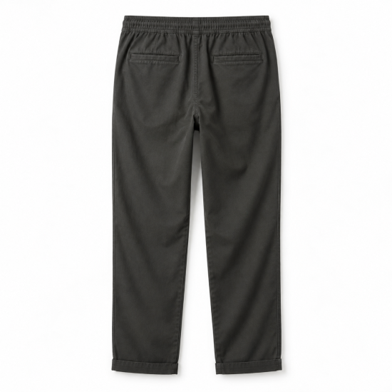 Autumn Winter New Men's Casual Pants Loose Straight High Street Sports Pant Elastic Waist