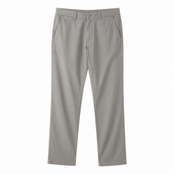 Men's Casual Trousers Lightweight Durable Material Straight Pattern Low Waist