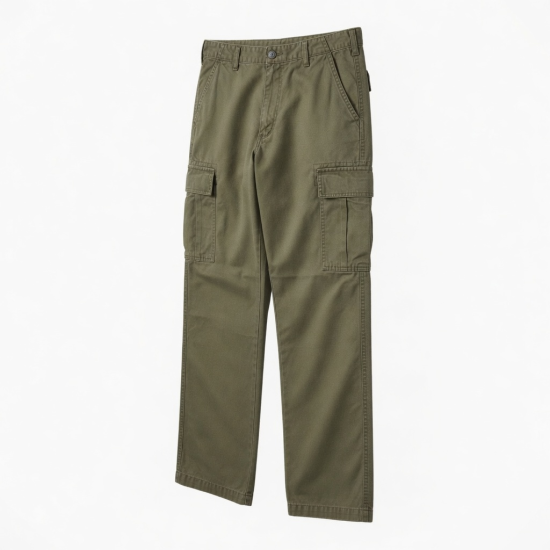 Men's Casual Cargo Pants Work Trousers Canvas Windproof Breathable Eco Friendly Heavyweight