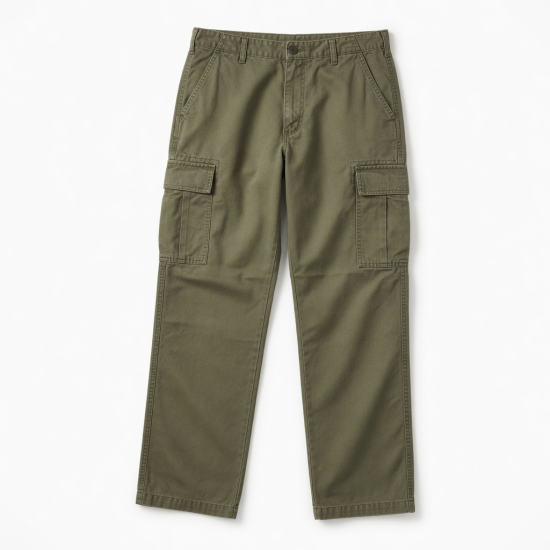 Men's Casual Cargo Pants Work Trousers Canvas Windproof Breathable Eco Friendly Heavyweight