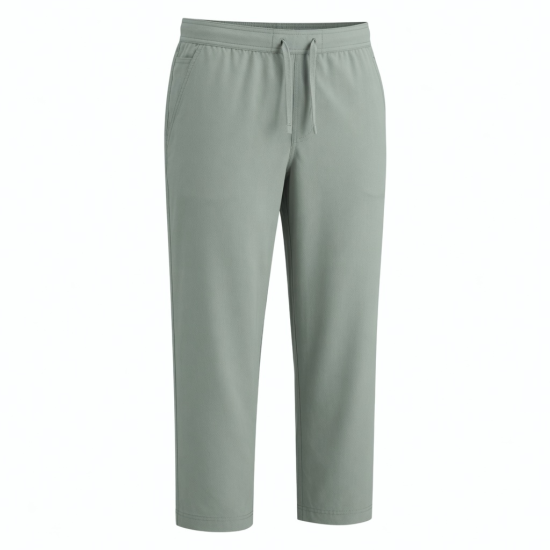 Men's Mid Waist Lightweight Quick Dry Straight Casual Sweat Pants Breathable Eco Friendly New