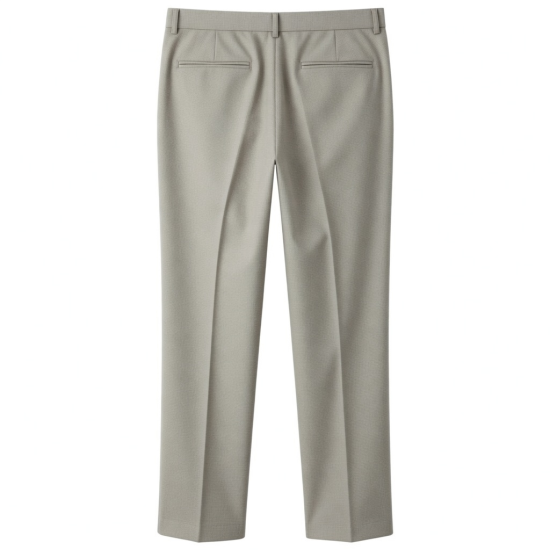 Waffle Casual Dress Pants Men's Fashion Business Formal Suit Pants Slim Fit Free Ironing