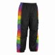 Rainbow Spray Men's Side Striped Sporty Parachute Pants Breathable Training Sweat Wicking