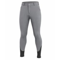 Silicone Western Equestrian Men Breeches High Waist Competition Horse Riding Pants with Zipper
