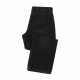 Loose Fit Embroidered Folded Jeans Black Street Wear Loose Jeans Cotton Jeans for Men Man Jean
