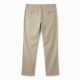 Mens Cotton Trousers Lightweight Casual Mid Waist