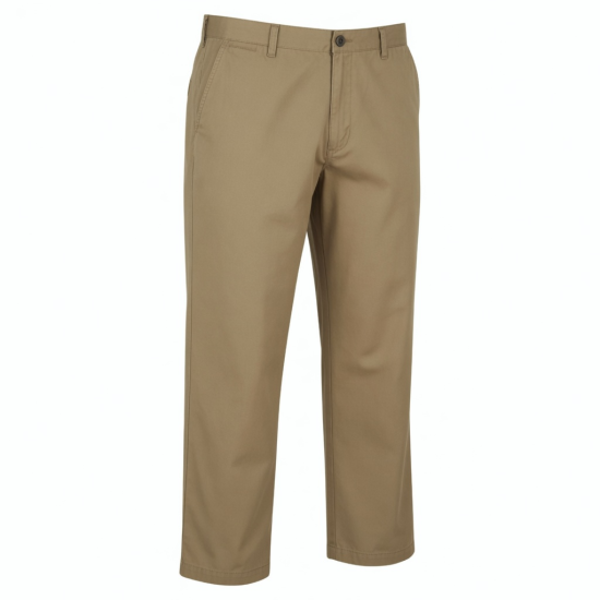 Arrival Made Men's Casual Style Trousers Solid Plain Colors Lightweight Cotton Mid Waist