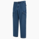 Men's Breathable Regular Fit Mid Waist Woolen Cargo Style Denim Pants