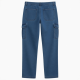Men's Breathable Regular Fit Mid Waist Woolen Cargo Style Denim Pants