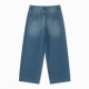 Men's Summer Casual Baggy Wide Leg Trousers Mens Work Pants Cargo Casual Trousers Men's Denim