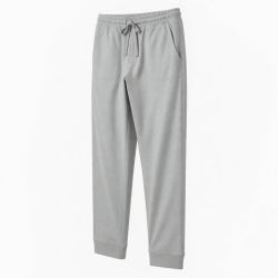 Men's Casual Sweat Pants Straight Breathable Quick Dry Comfortable Lightweight Cotton Mid