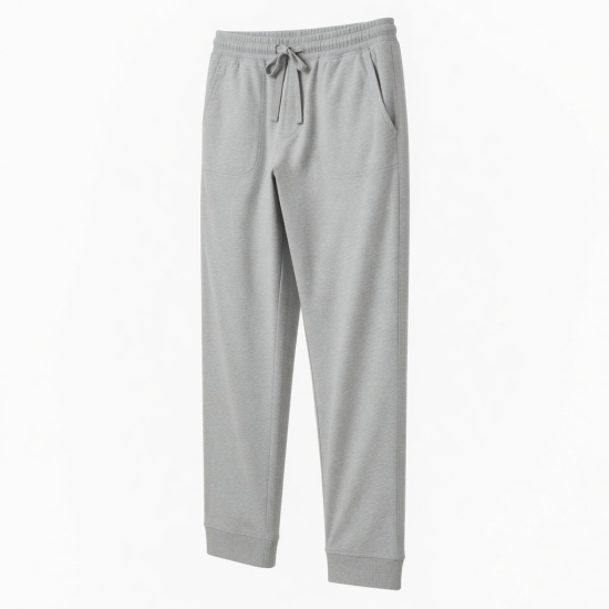Men's Casual Sweat Pants Straight Breathable Quick Dry Comfortable Lightweight Cotton Mid