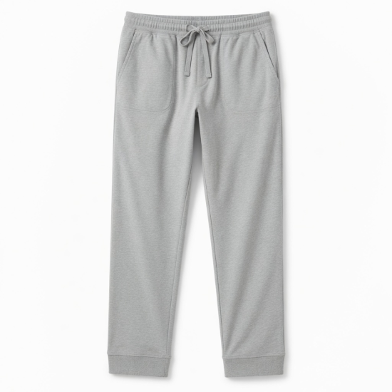 Men's Casual Sweat Pants Straight Breathable Quick Dry Comfortable Lightweight Cotton Mid