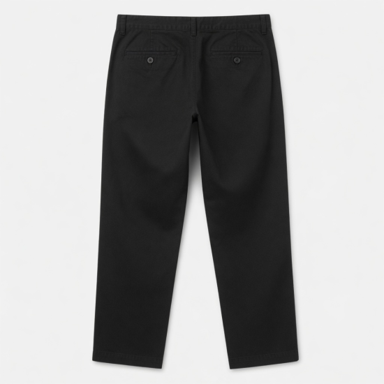 Men's Casual Cotton Pant Black