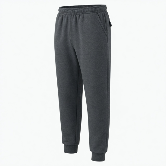 Men's Nonwoven Fleece Jogger Pants Workout Fitness Casual Breathable Regular Fit Polyester