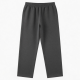 500gsm Fleece Sweatpants for Men Embroidery Puff Pure Cotton Leisure Trackpants xl Size Loose
