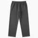 500gsm Fleece Sweatpants for Men Embroidery Puff Pure Cotton Leisure Trackpants xl Size Loose