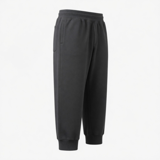Embroidered Cuffed Sweatpants Men Joggers Pants 400gsm Heavyweight